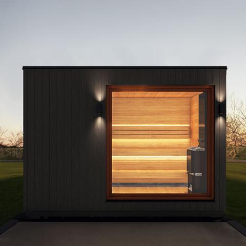AirCube Double Outdoor Luxury Sauna AirCube Double Outdoor Luxury Sauna