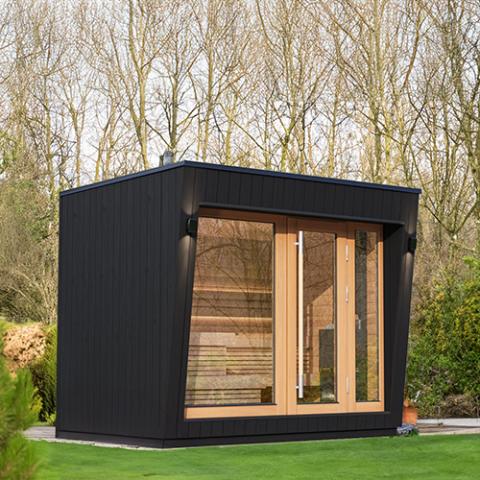 AirCube Space Outdoor Cabin Sauna