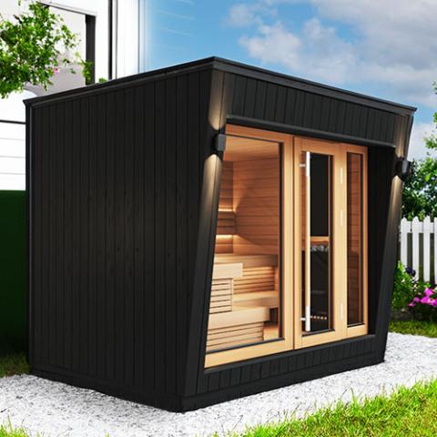 AirCube Space Outdoor Cabin Sauna AirCube Space Outdoor Cabin Sauna