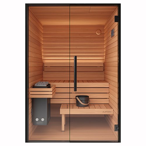 Auroom Mira S 2-Person Outdoor Traditional Luxury Sauna Auroom Mira S 2-Person Outdoor Traditional Luxury Sauna