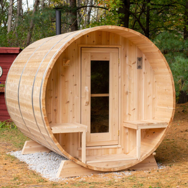 barrel sauna
