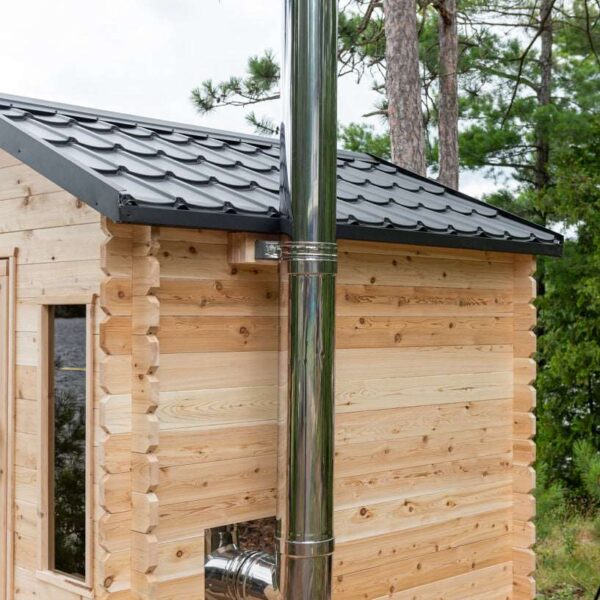 Dundalk Leisurecraft Georgian 6-Person Outdoor Cabin Sauna