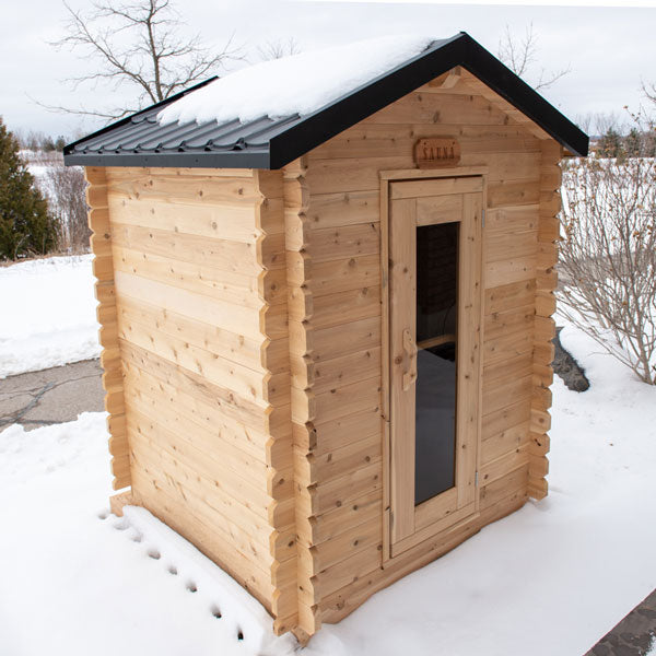 Dundalk Leisurecraft Granby 3-Person Outdoor Cabin Sauna