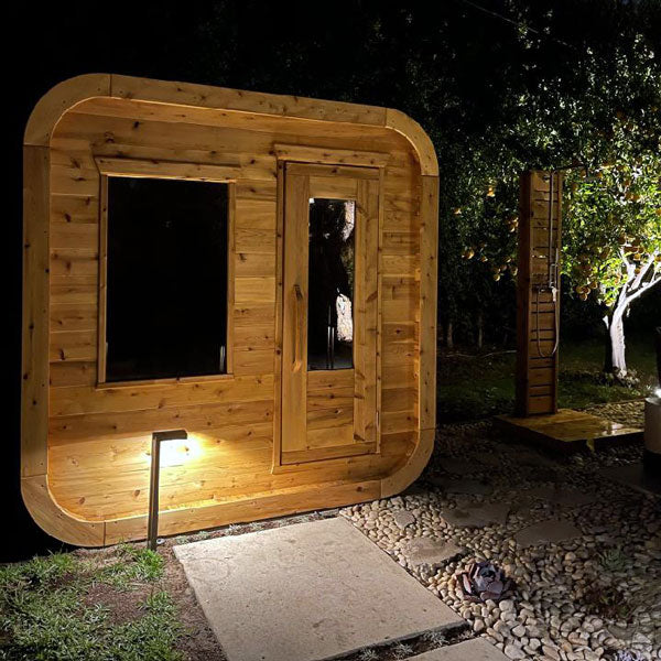 Dundalk Leisurecraft Luna 4-Person Outdoor Sauna