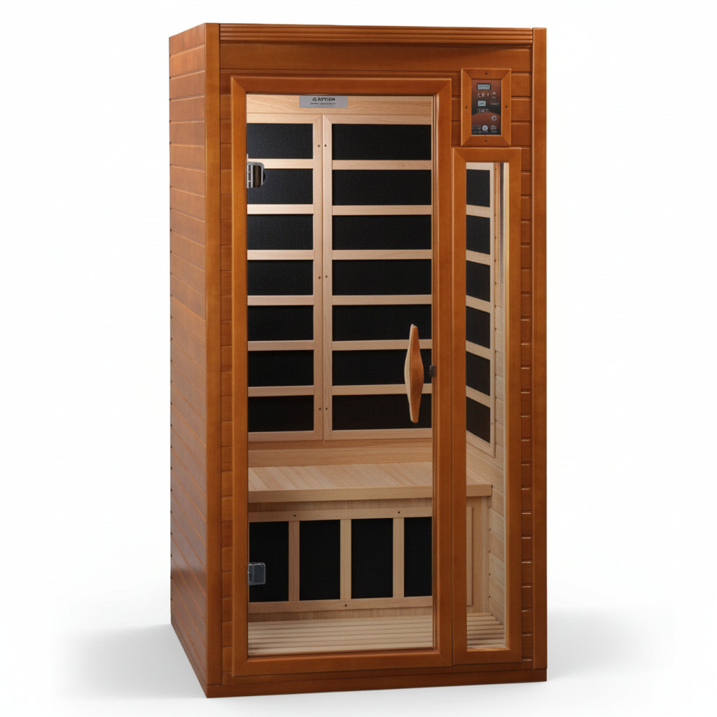Dynamic Barcelona 1-Person Low EMF Far Infrared Sauna indoor sauna