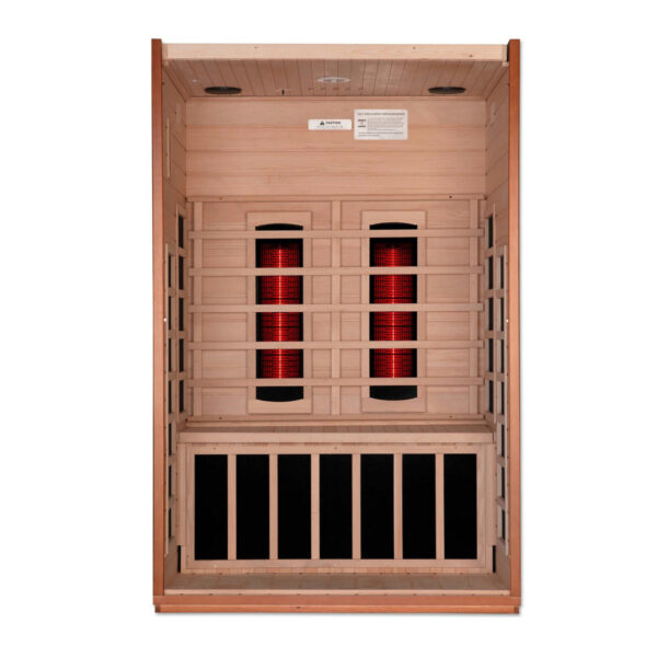 Dynamic Cordoba 2-Person Near Zero EMF Full Spectrum Infrared Sauna