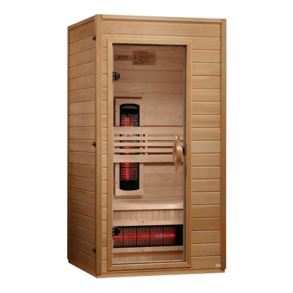 Dynamic Martin 1-Person Near Zero Full Spectrum Infrared Sauna