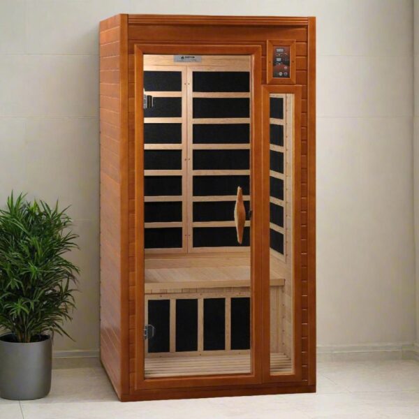 Dynamic Saunas Barcelona Elite 1-Person Ultra Low EMF Far Infrared Sauna