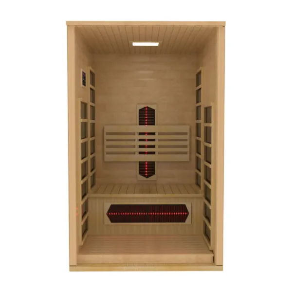 Dynamic Saunas Gracia 1-Person Near Zero EMF Full Spectrum Infrared Sauna