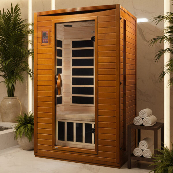 Dynamic Versailles Elite 2 Person Ultra Low EMF Infrared Sauna