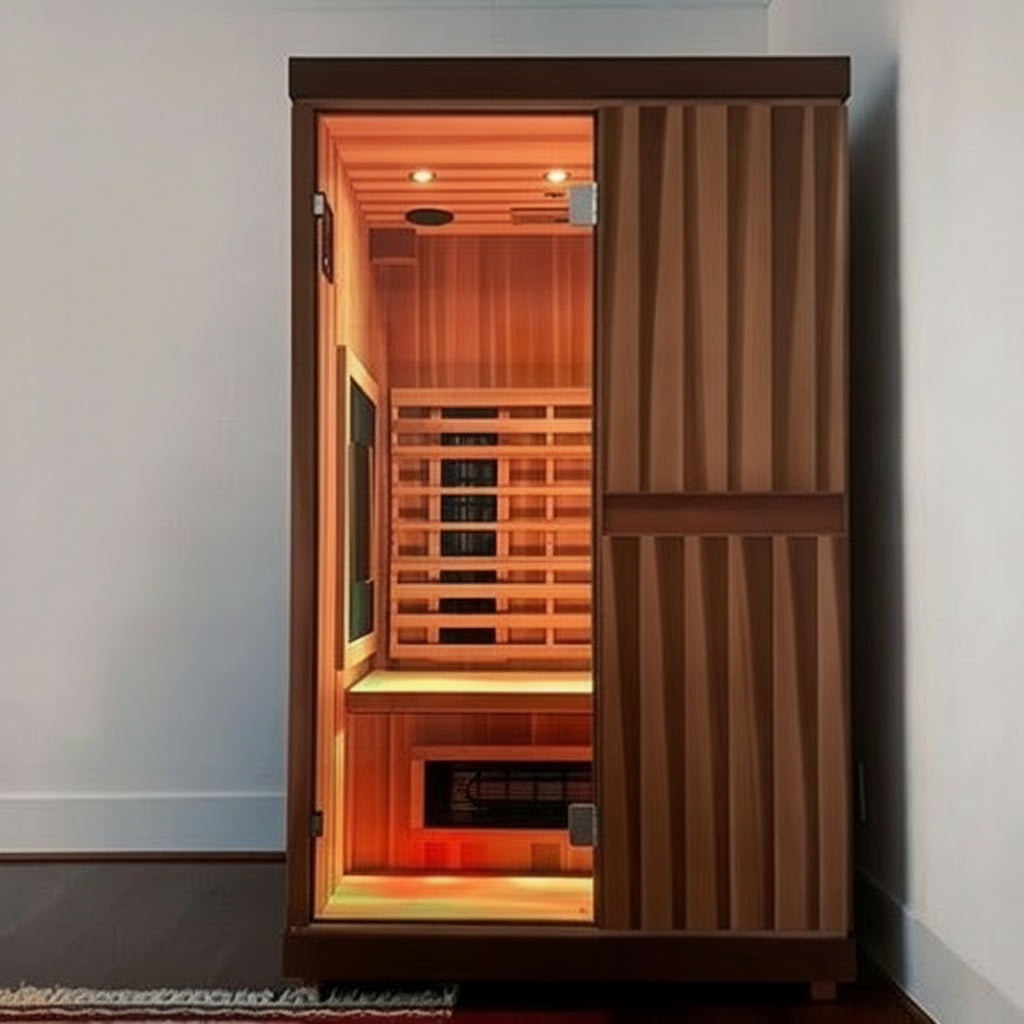 Finnmark Designs FD-2 Full Spectrum Infrared Sauna infrared sauna with red light therapy