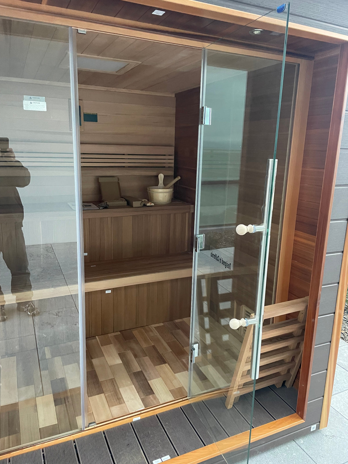 Golden Designs Bergen 6-Person Traditional Outdoor Sauna Golden Designs Bergen 6-Person Traditional Outdoor Sauna