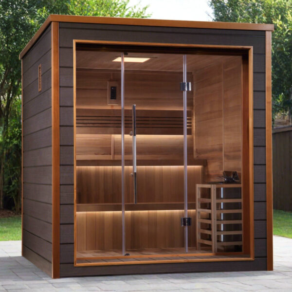 Golden Designs Bergen 6-Person Traditional Outdoor Sauna