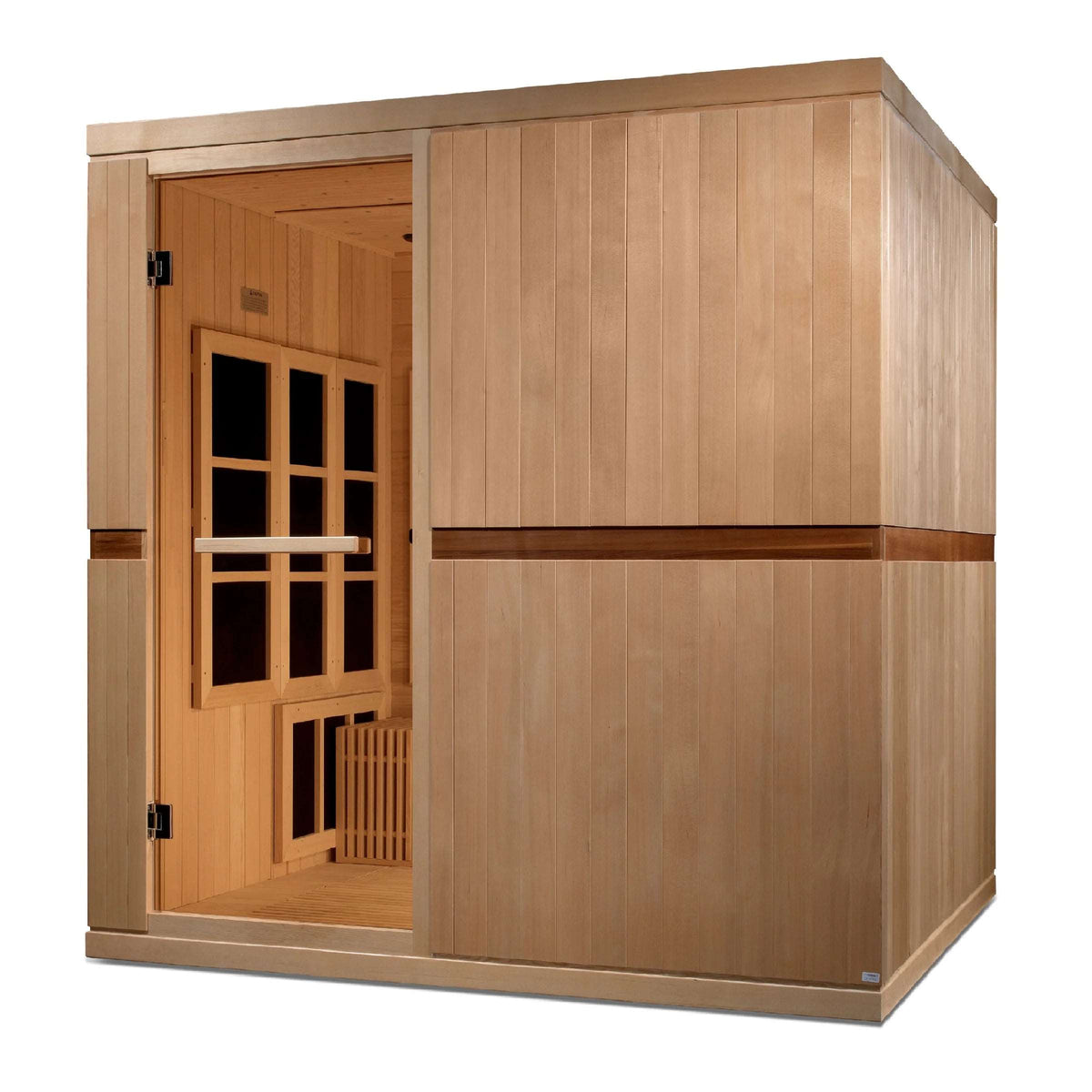Golden Designs Catalonia Elite 8-Person Ultra Low EMF Infrared Sauna Golden Designs Catalonia Elite 8-Person Ultra Low EMF Infrared Sauna