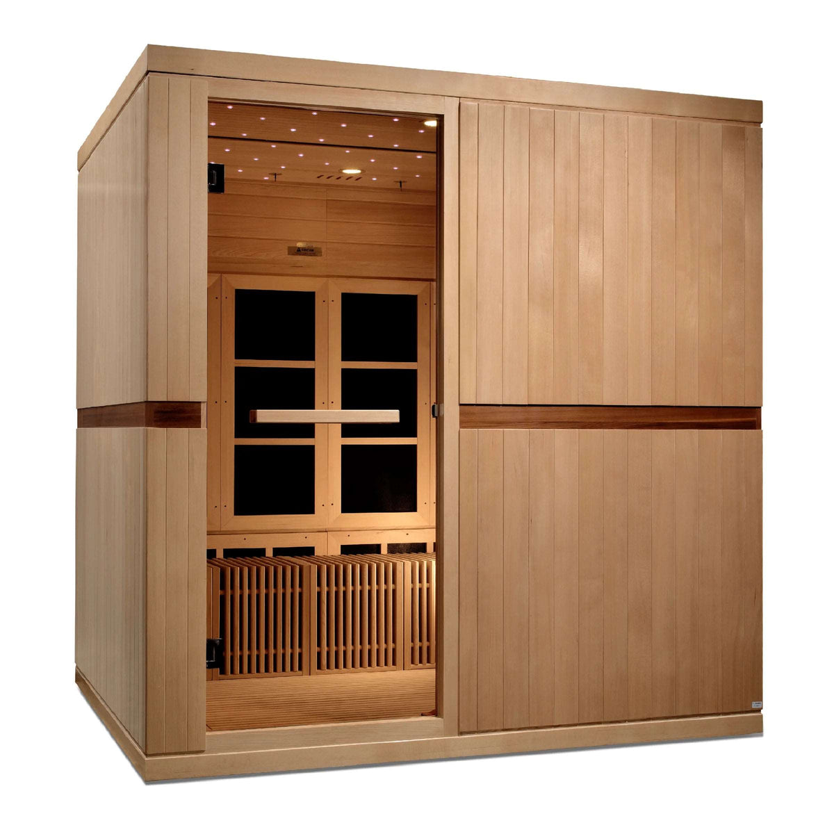 Golden Designs Catalonia Elite 8-Person Ultra Low EMF Infrared Sauna Golden Designs Catalonia Elite 8-Person Ultra Low EMF Infrared Sauna