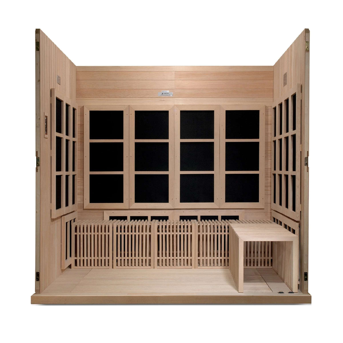 Golden Designs Catalonia Elite 8-Person Ultra Low EMF Infrared Sauna Golden Designs Catalonia Elite 8-Person Ultra Low EMF Infrared Sauna