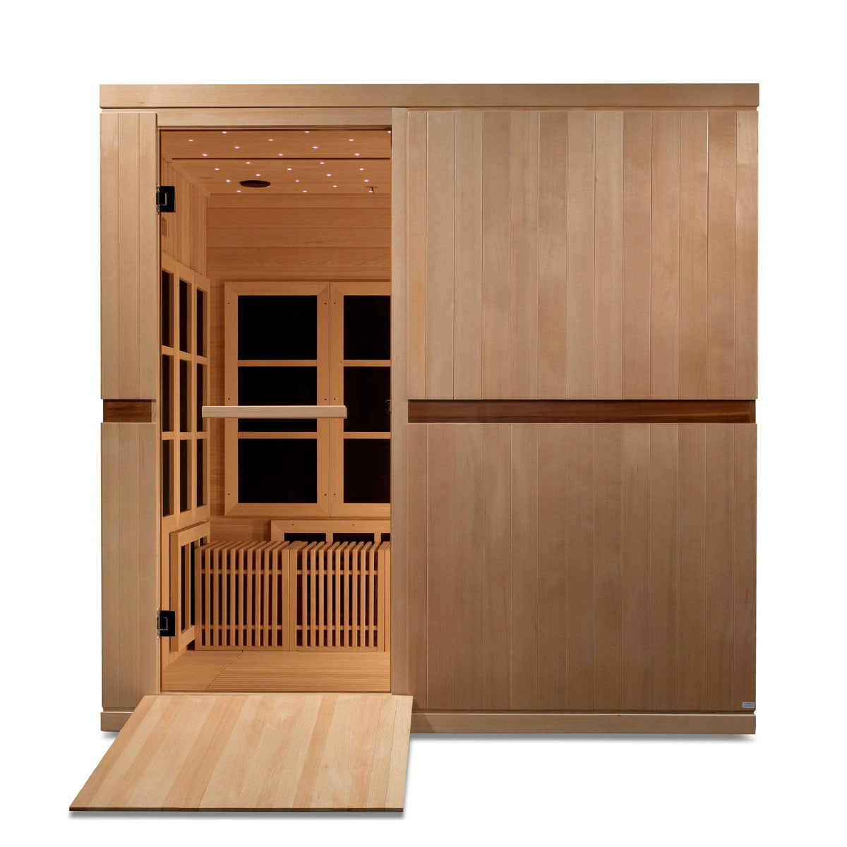 Golden Designs Catalonia Elite 8-Person Ultra Low EMF Infrared Sauna Golden Designs Catalonia Elite 8-Person Ultra Low EMF Infrared Sauna
