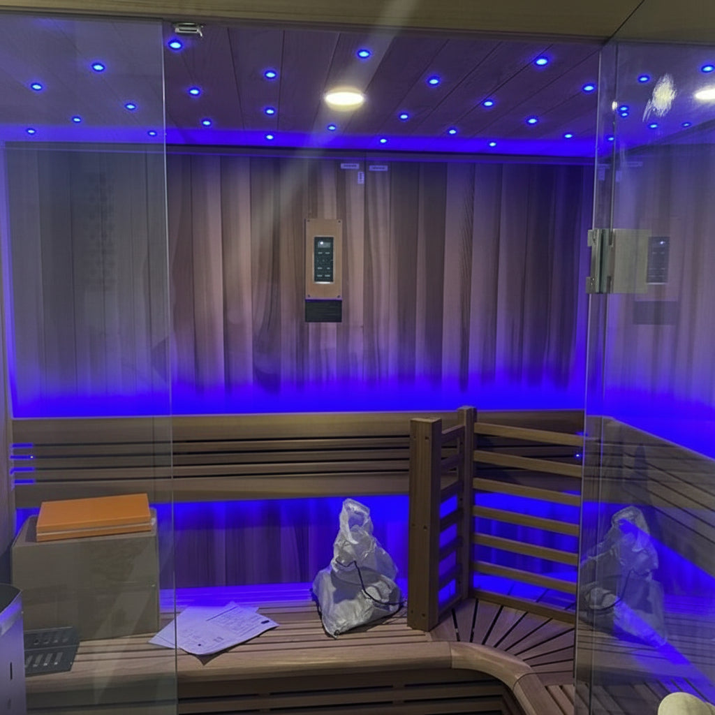 Golden Designs Copenhagen 3-Person Traditional Indoor Sauna Golden Designs Copenhagen 3-Person Traditional Indoor Sauna