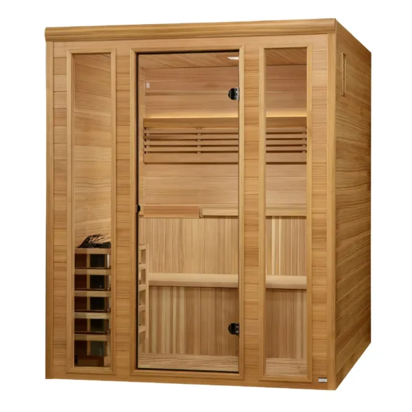 Golden Designs Engelberg Edition 6-Person Traditional Steam Sauna