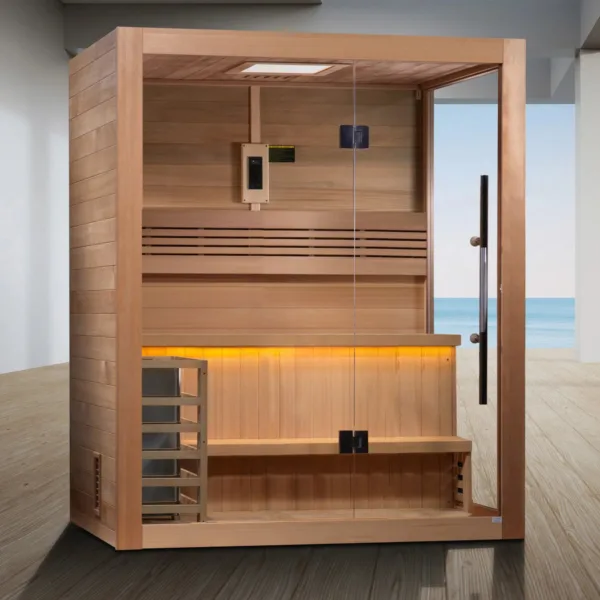 Golden Designs Hanko 2-Person Traditional Sauna