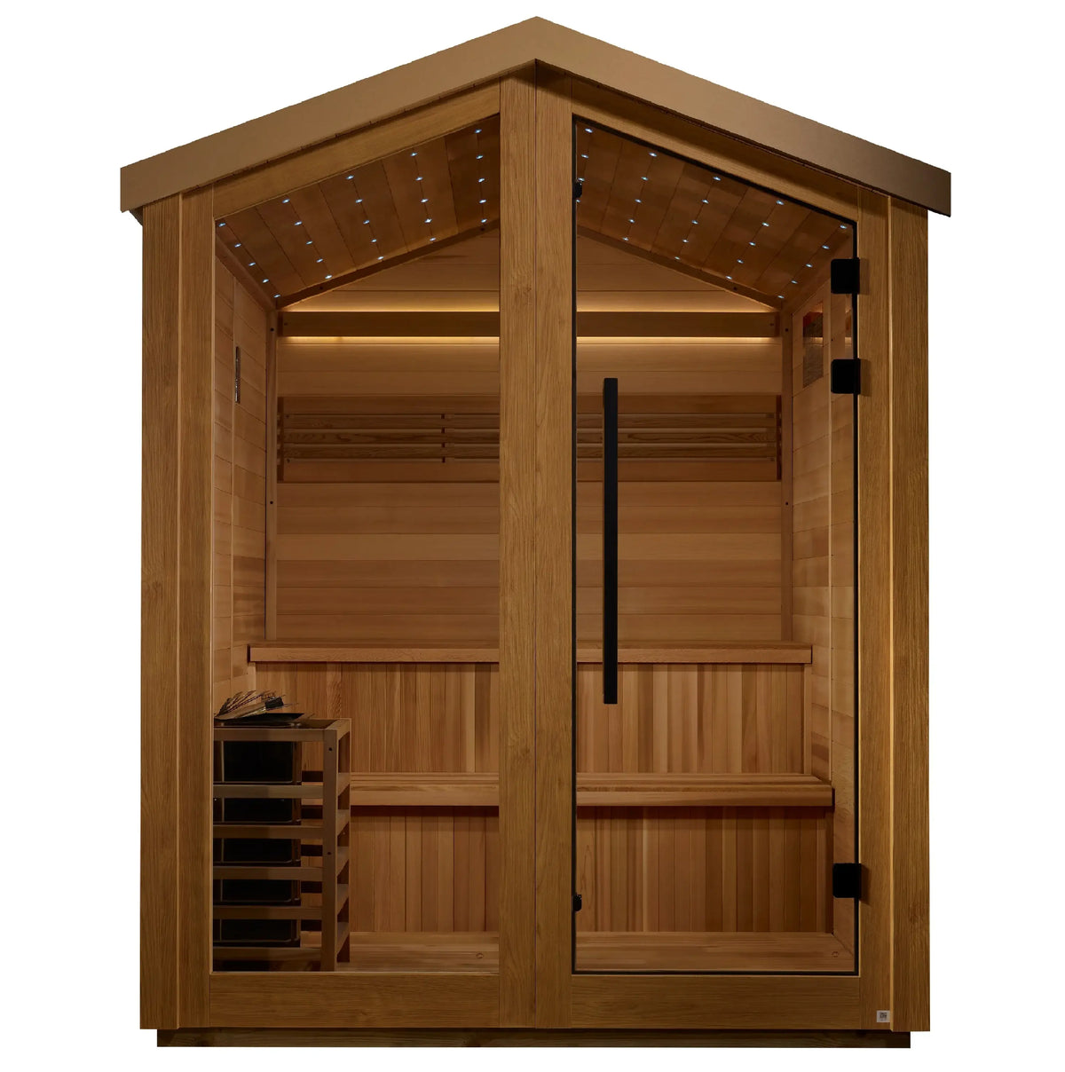 Golden Designs Kaarina 6-Person Traditional Outdoor Sauna Golden Designs Kaarina 6-Person Traditional Outdoor Sauna