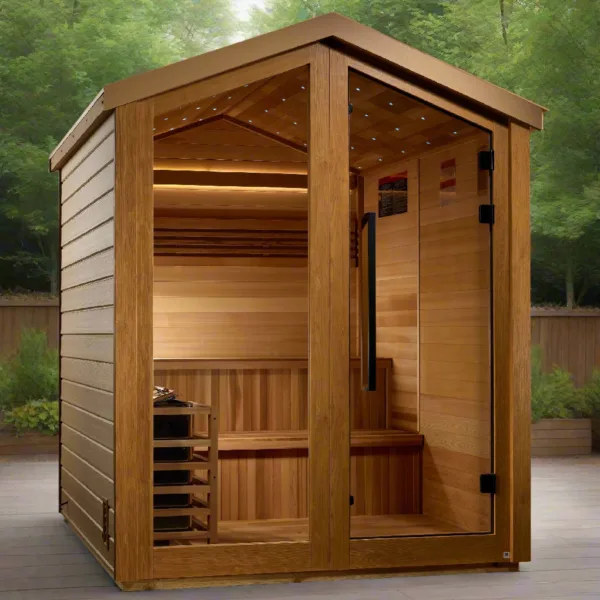 Golden Designs Kaarina 6-Person Traditional Outdoor Sauna