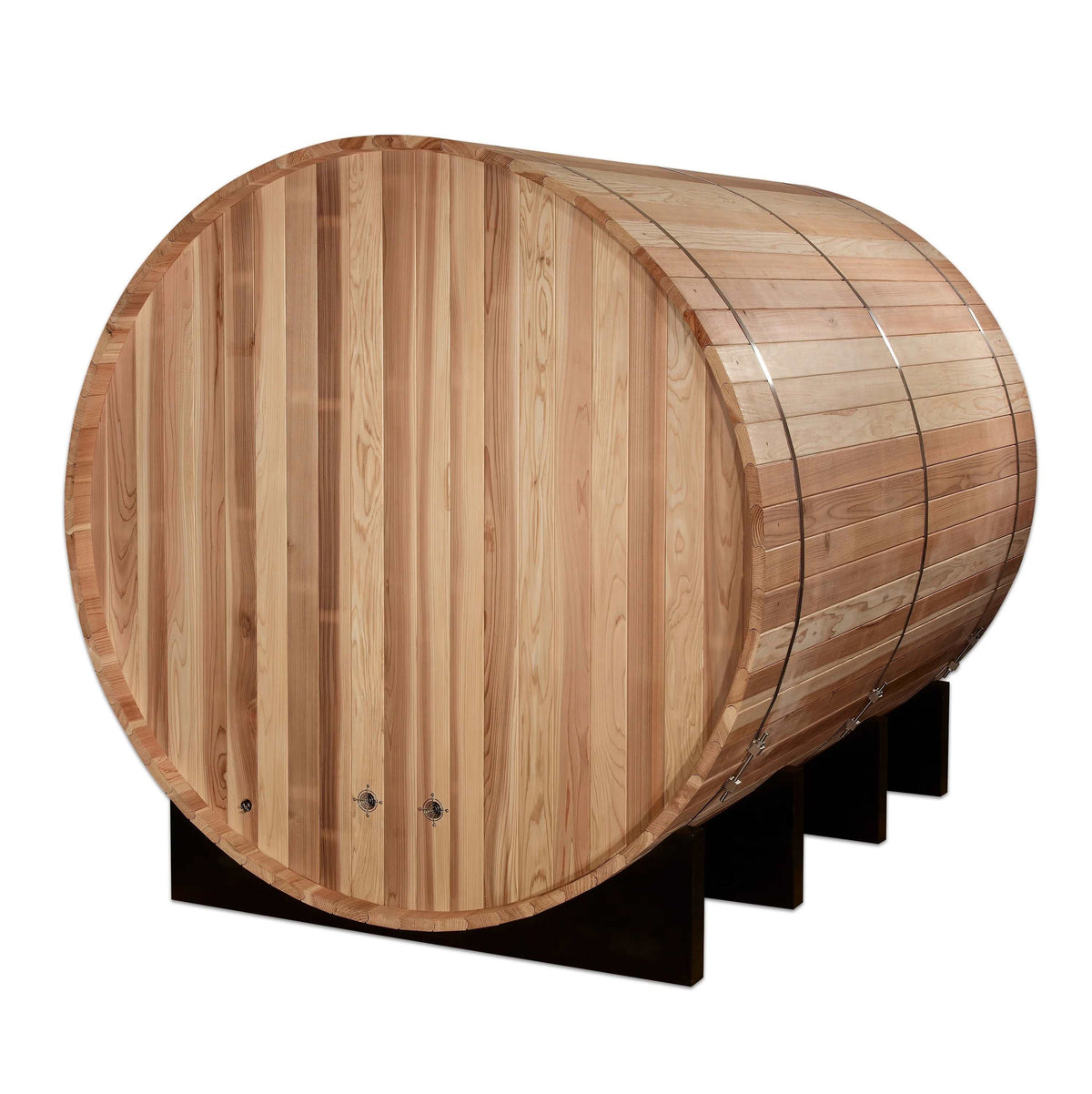 Golden Designs Klosters 6-Person Cedar Barrel Sauna Golden Designs Klosters 6-Person Cedar Barrel Sauna