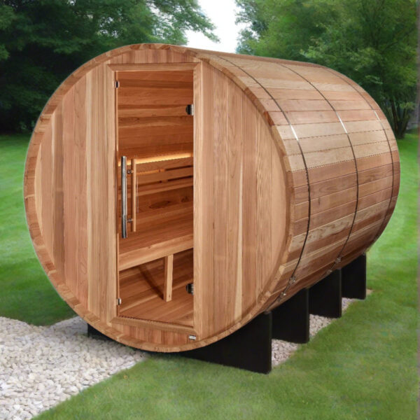 Golden Designs Klosters 6-Person Cedar Barrel Sauna