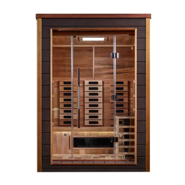Golden Designs Nora 2-Person Outdoor Hybrid Sauna
