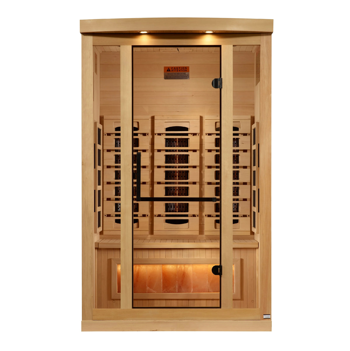 Golden Designs Reserve 2-Person Full Spectrum Infrared Sauna GDI-8020-03 Golden Designs Reserve 2-Person Full Spectrum Infrared Sauna GDI-8020-03