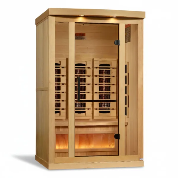 Golden Designs Reserve 2-Person Full Spectrum Infrared Sauna GDI-8020-03