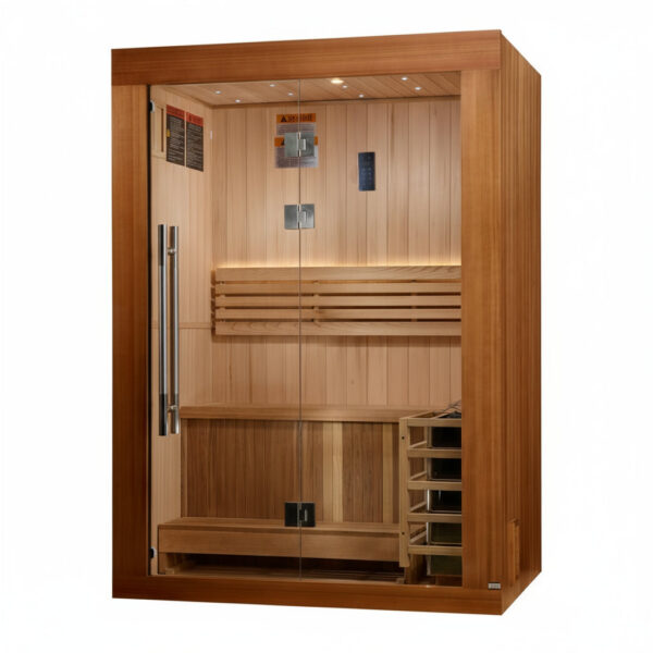 Golden Designs Sundsvall 2-Person Indoor Traditional Sauna