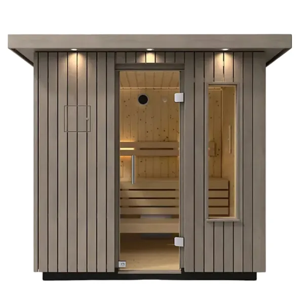 Kohler C2 3 Person Outdoor Traditional Sauna
