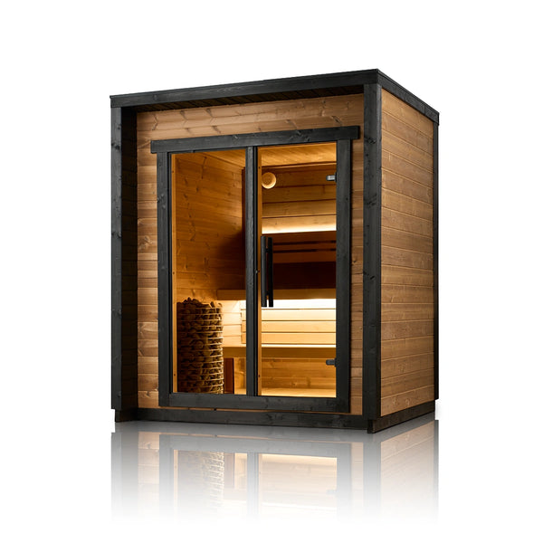 Leil® Patio XXS Outdoor 3-Person Sauna Kit