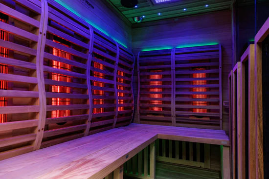Luminar 5 Person Outdoor Infrared Sauna Luminar 5 Person Outdoor Infrared Sauna
