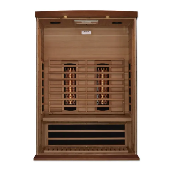 Maxxus Saunas 2-Person Full Spectrum Near Zero EMF Infrared Sauna MX-M206-01-FS CED