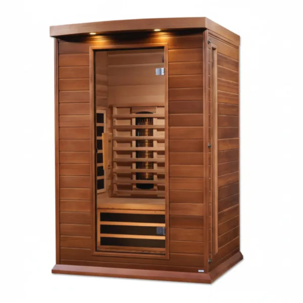 Maxxus Saunas 2-Person Full Spectrum Near Zero EMF Infrared Sauna MX-M206-01-FS CED