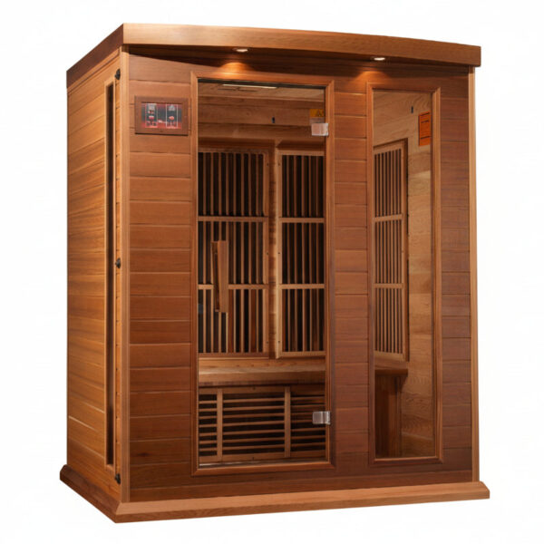 Maxxus Saunas 3-Person Low EMF Cedar Far Infrared Sauna