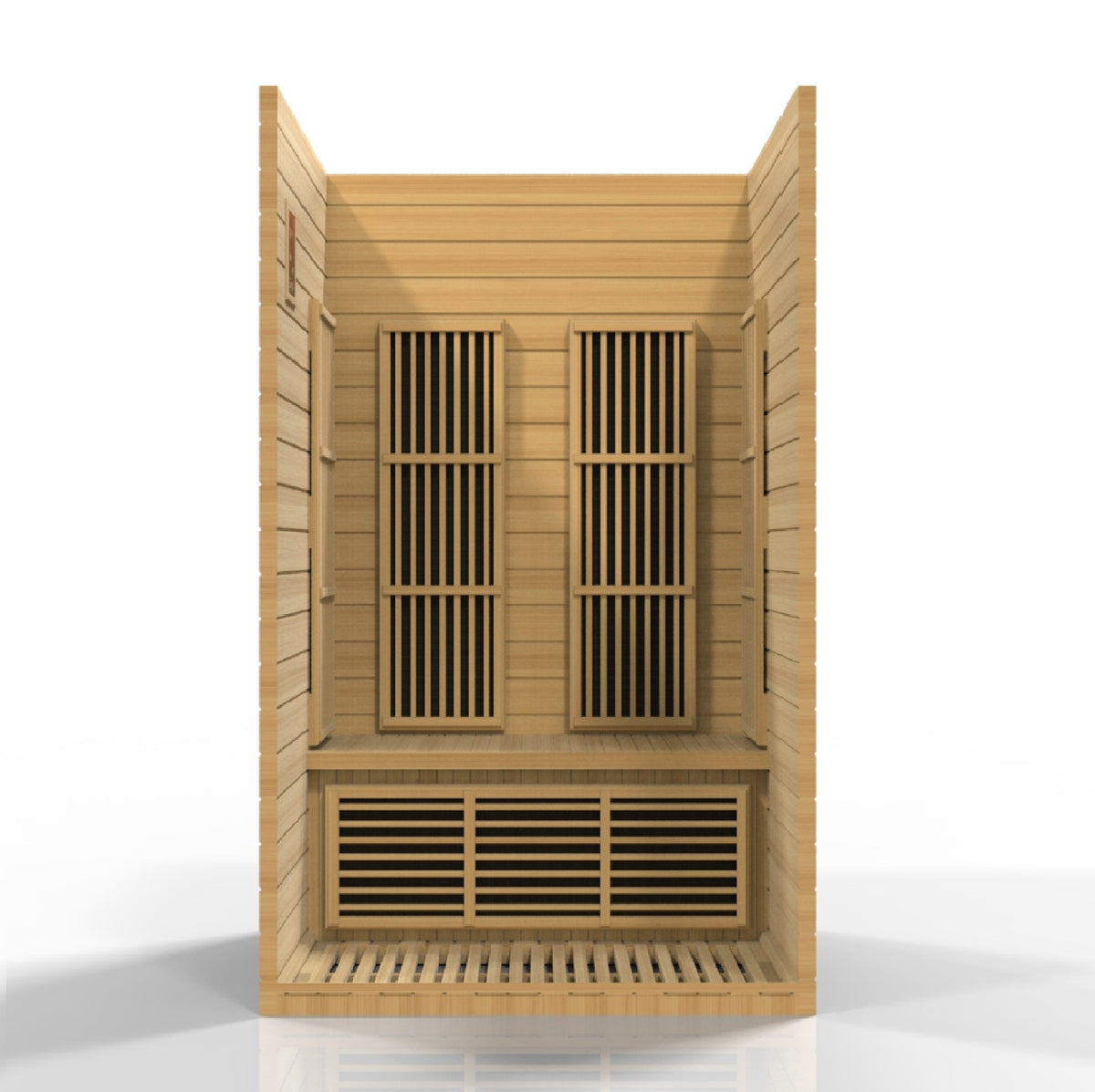 Maxxus Saunas Seattle Elite 2-Person Near Zero EMF Far Infrared Sauna Maxxus Saunas Seattle Elite 2-Person Near Zero EMF Far Infrared Sauna