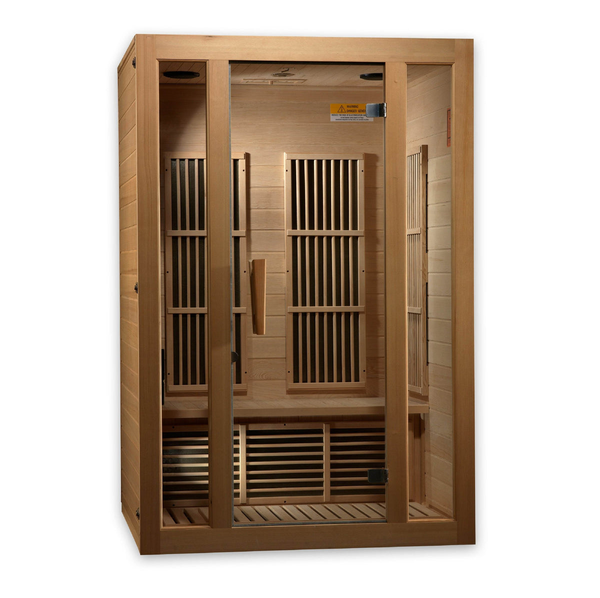 Maxxus Saunas Seattle Elite 2-Person Near Zero EMF Far Infrared Sauna Maxxus Saunas Seattle Elite 2-Person Near Zero EMF Far Infrared Sauna