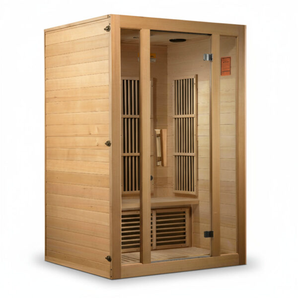 Maxxus Saunas Seattle Elite 2-Person Near Zero EMF Far Infrared Sauna