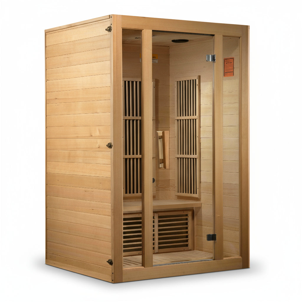 Maxxus Saunas Seattle Elite 2-Person Near Zero EMF Far Infrared Sauna Maxxus Saunas Seattle Elite 2-Person Near Zero EMF Far Infrared Sauna