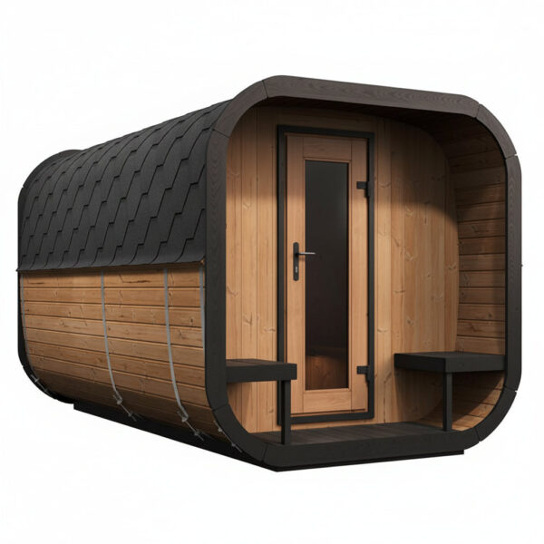 SaunaLife CL12GCP 8-Person Outdoor Sauna