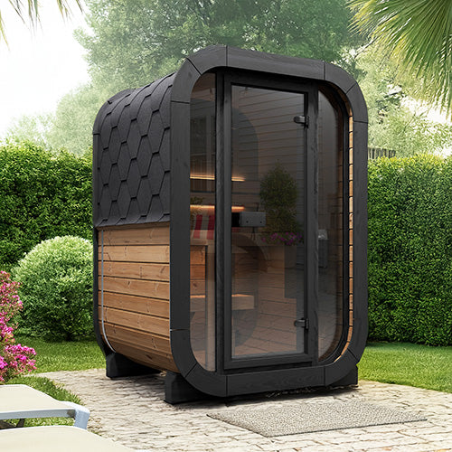 SaunaLife CL3G 2-Person Outdoor Cube Sauna SaunaLife CL3G 2-Person Outdoor Cube Sauna