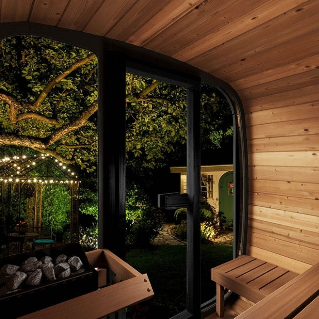 SaunaLife CL5G 4-Person Outdoor Traditional Sauna SaunaLife CL5G 4-Person Outdoor Traditional Sauna