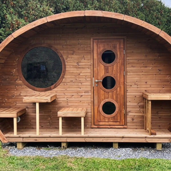 SaunaLife G11 8-Person Outdoor Sauna