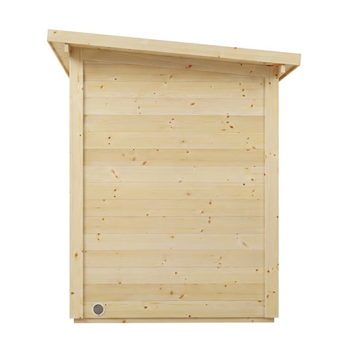 SaunaLife G2 4-Person Traditional Outdoor Sauna