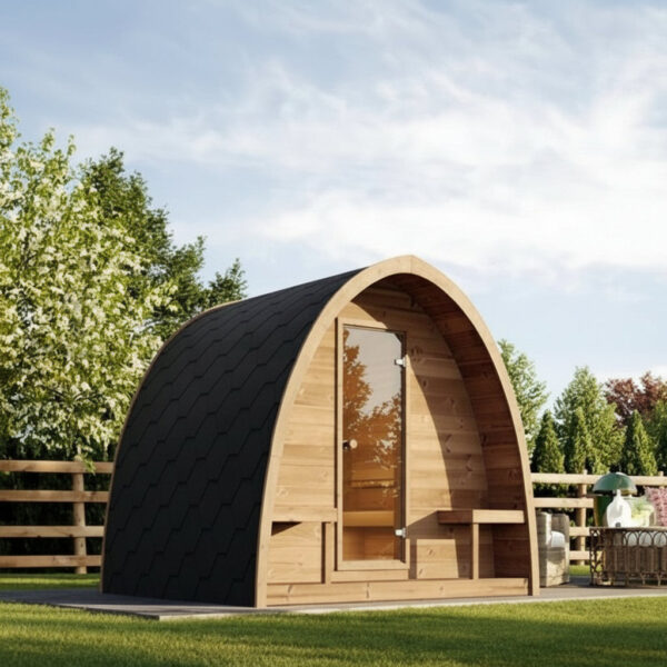 SaunaLife G3 6-Person Outdoor Traditional Sauna