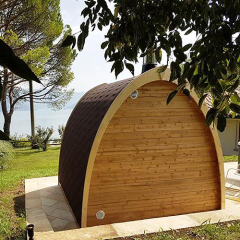 SaunaLife G3 6-Person Outdoor Traditional Sauna SaunaLife G3 6-Person Outdoor Traditional Sauna