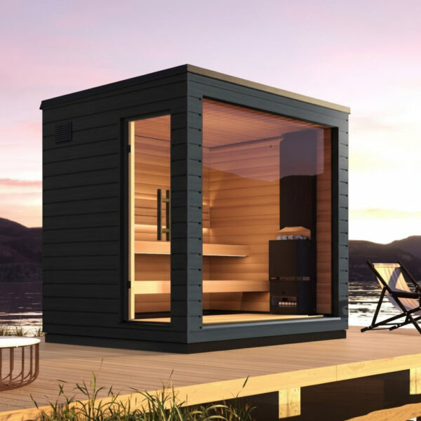 SaunaLife G6 5-Person Traditional Outdoor Sauna